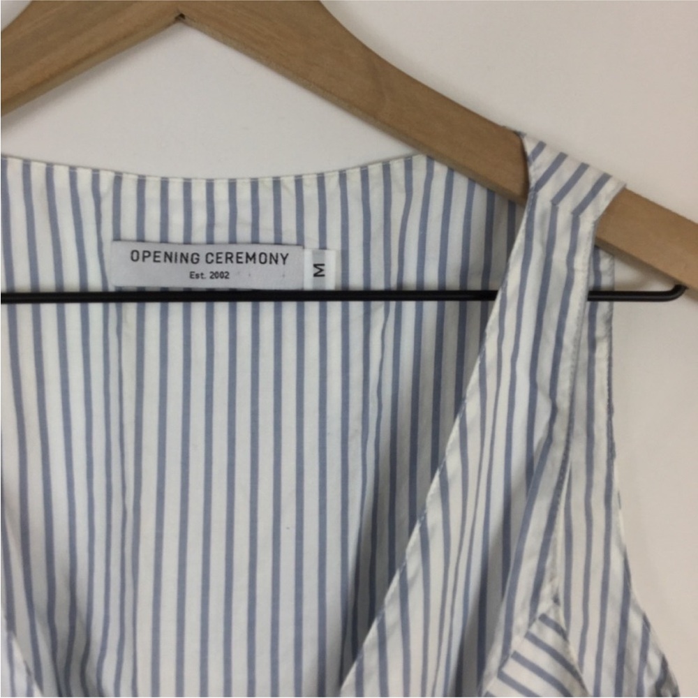 Opening Ceremony Striped Zip Up Vest, medium - Picture 2 of 4